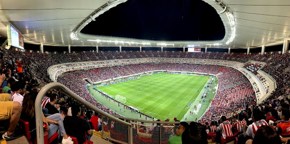 Estádio Akron, Guadalajara — casa do Chivas de Guadalajara